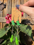 DINO BONE EARPLUG EARRINGS