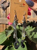 BUTTERFLY WING EARPLUG EARRINGS