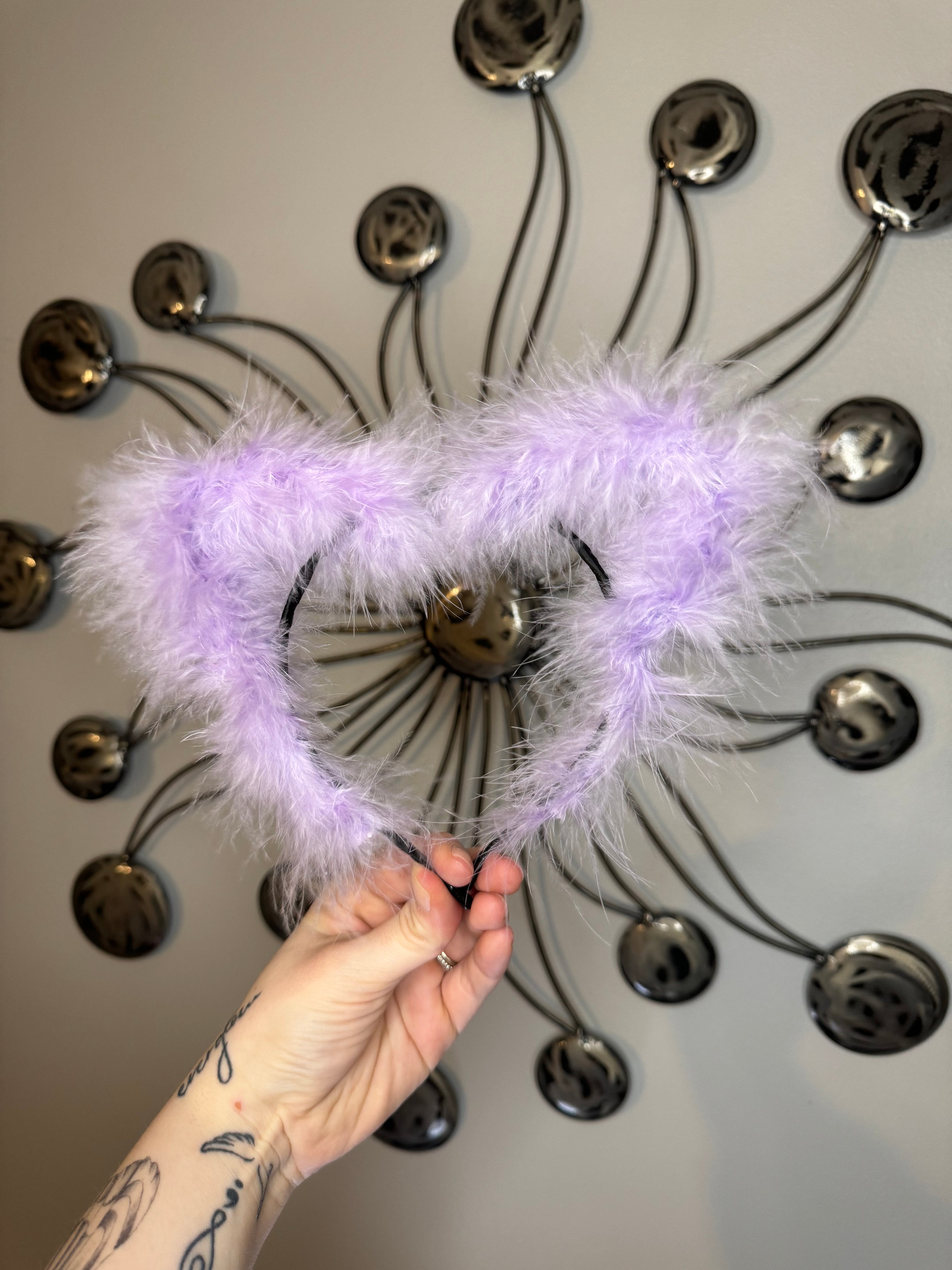 LAVENDER FLUFF EARS