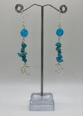 BLUE MOON STONE EARRINGS