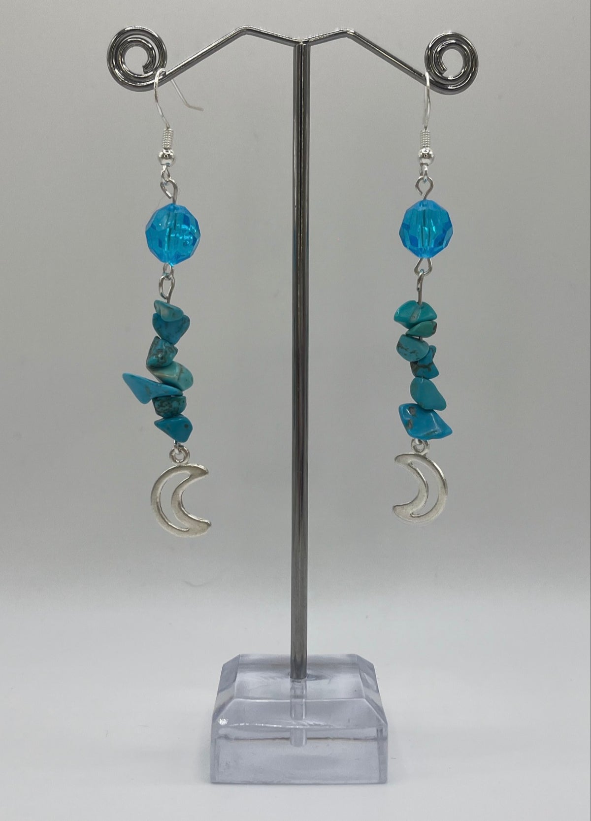 BLUE MOON STONE EARRINGS