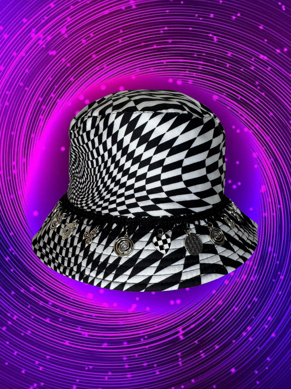 TRIPPY VERTIGO BUCKET HAT