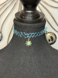 BLUE SUN CHOKER