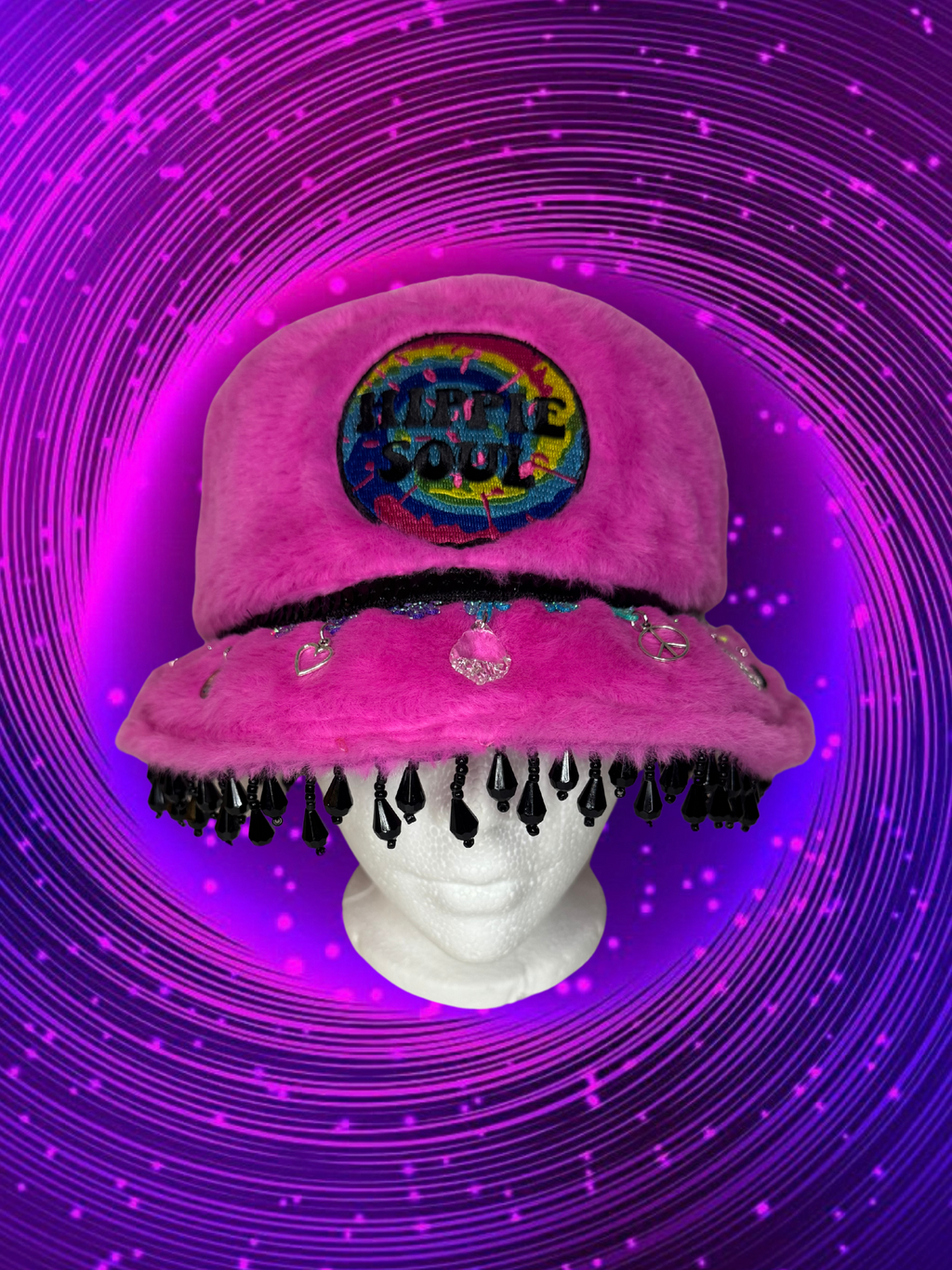 HIPPIE SOUL FURRY BUCKET HAT