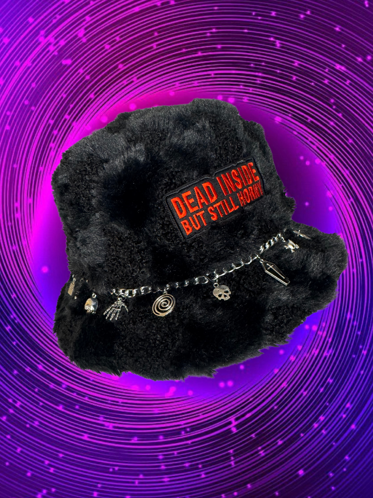 FURRY DEAD INSIDE BUT STILL HORNY BUCKET HAT