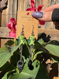 T-REX EARPLUG EARRINGS