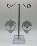 HOLOGRAPHIC ALIEN EARRINGS