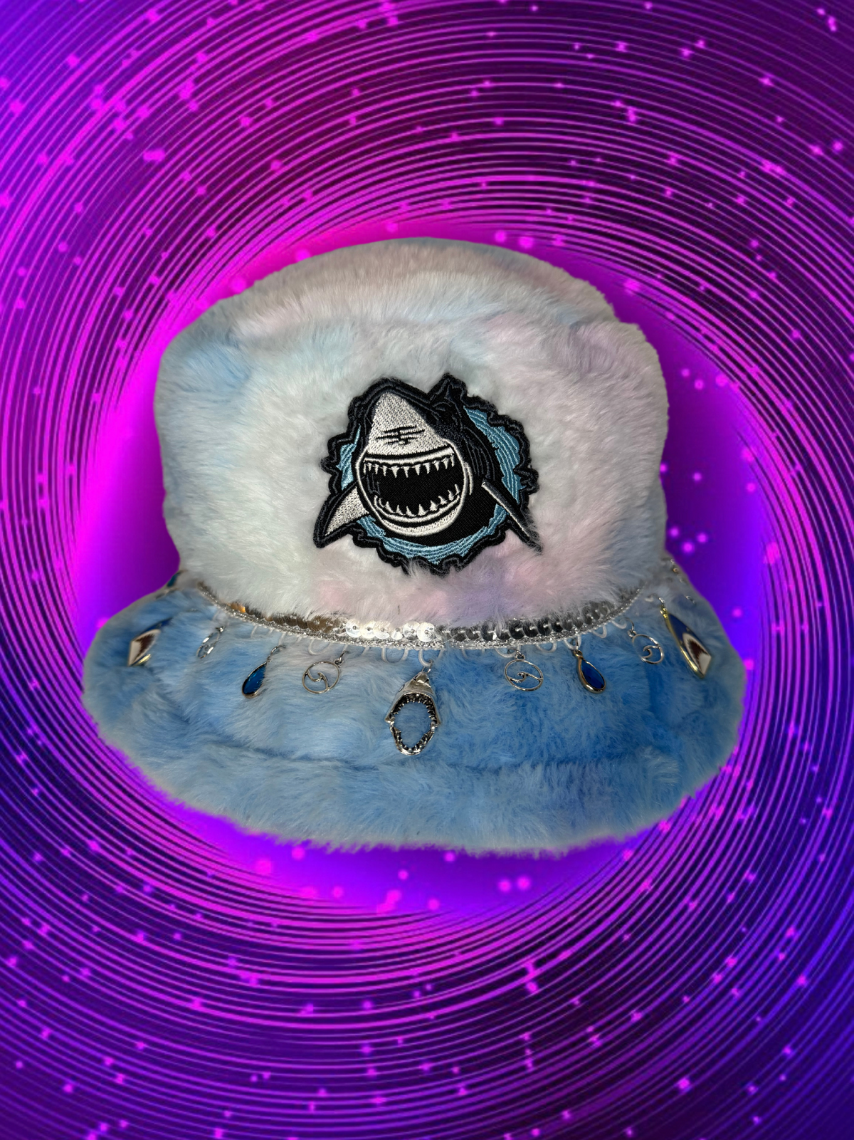 SHARK SQUAD FURRY BUCKET HAT