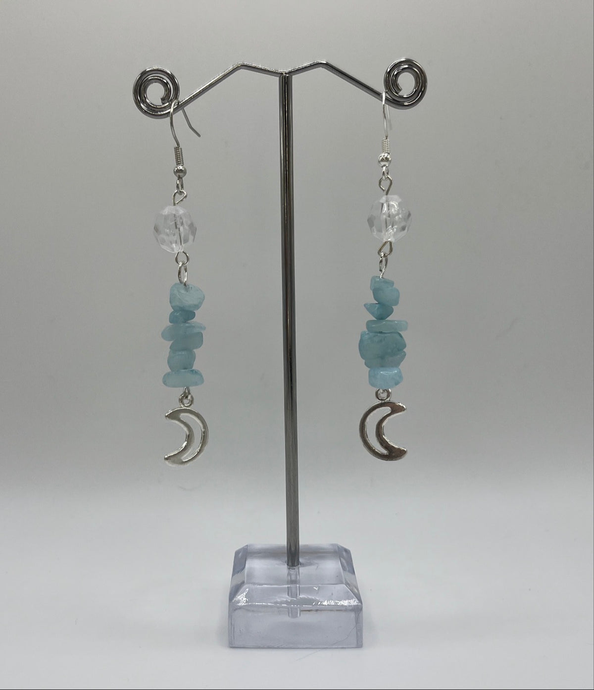 BLUE MOON STONE EARRINGS