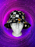 CHECKERED GARDEN BUCKET HAT