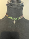 RAINBOW OWL CHOKER