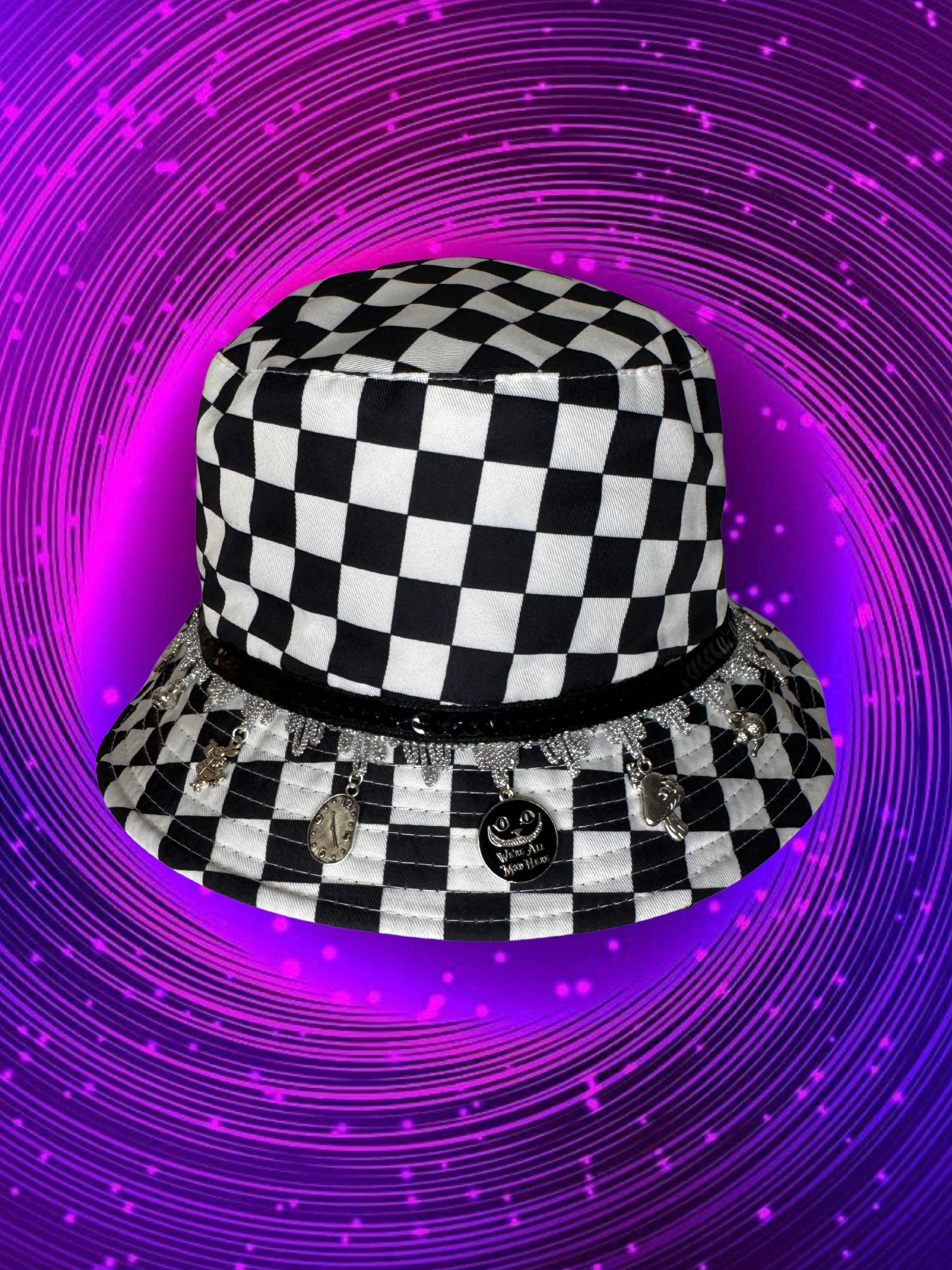 WE’RE ALL MAD HERE BUCKET HAT