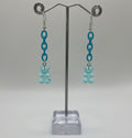 BLUE GUMMY BEAR EARRINGS