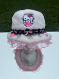 HELLO KITTY INSPIRED BUCKET HAT