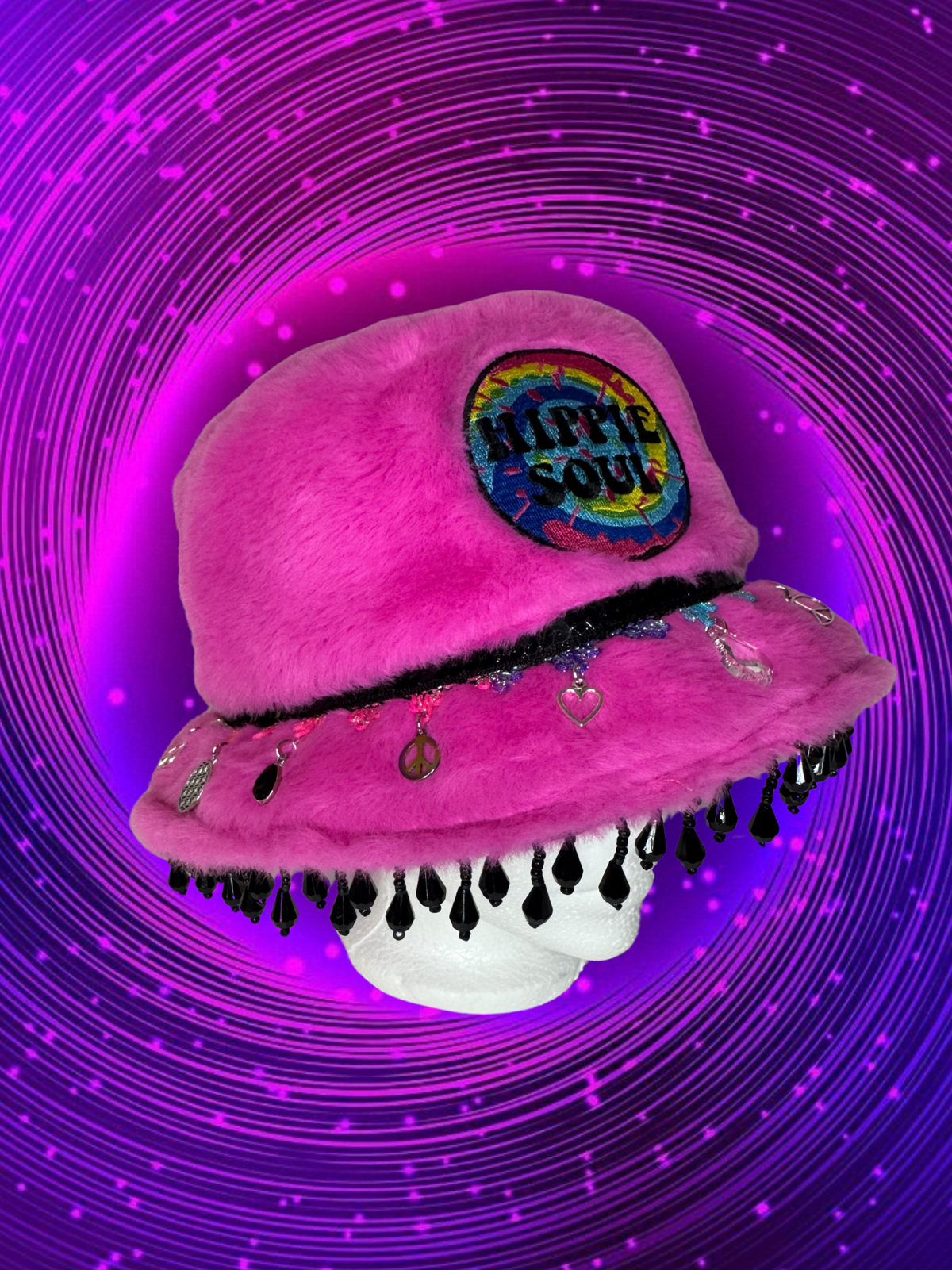 HIPPIE SOUL FURRY BUCKET HAT