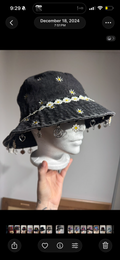 DANGLING DAISIES BUCKET HAT