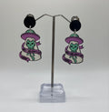 GET ME-OWT OF HERE CAT SPACESHIP EARRINGS