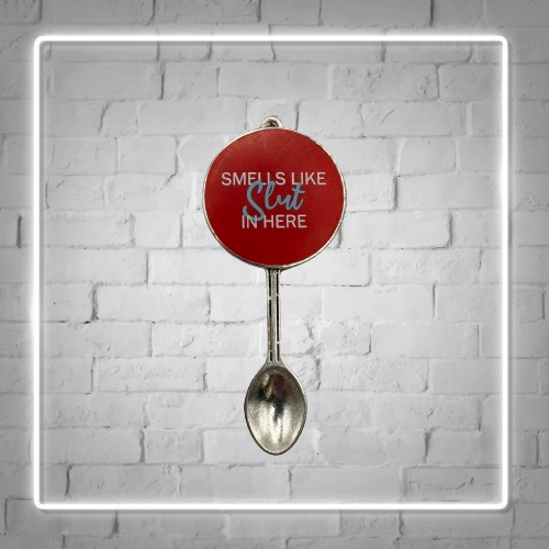 SMELLS LIKE SLUT IN HERE NECKLACE