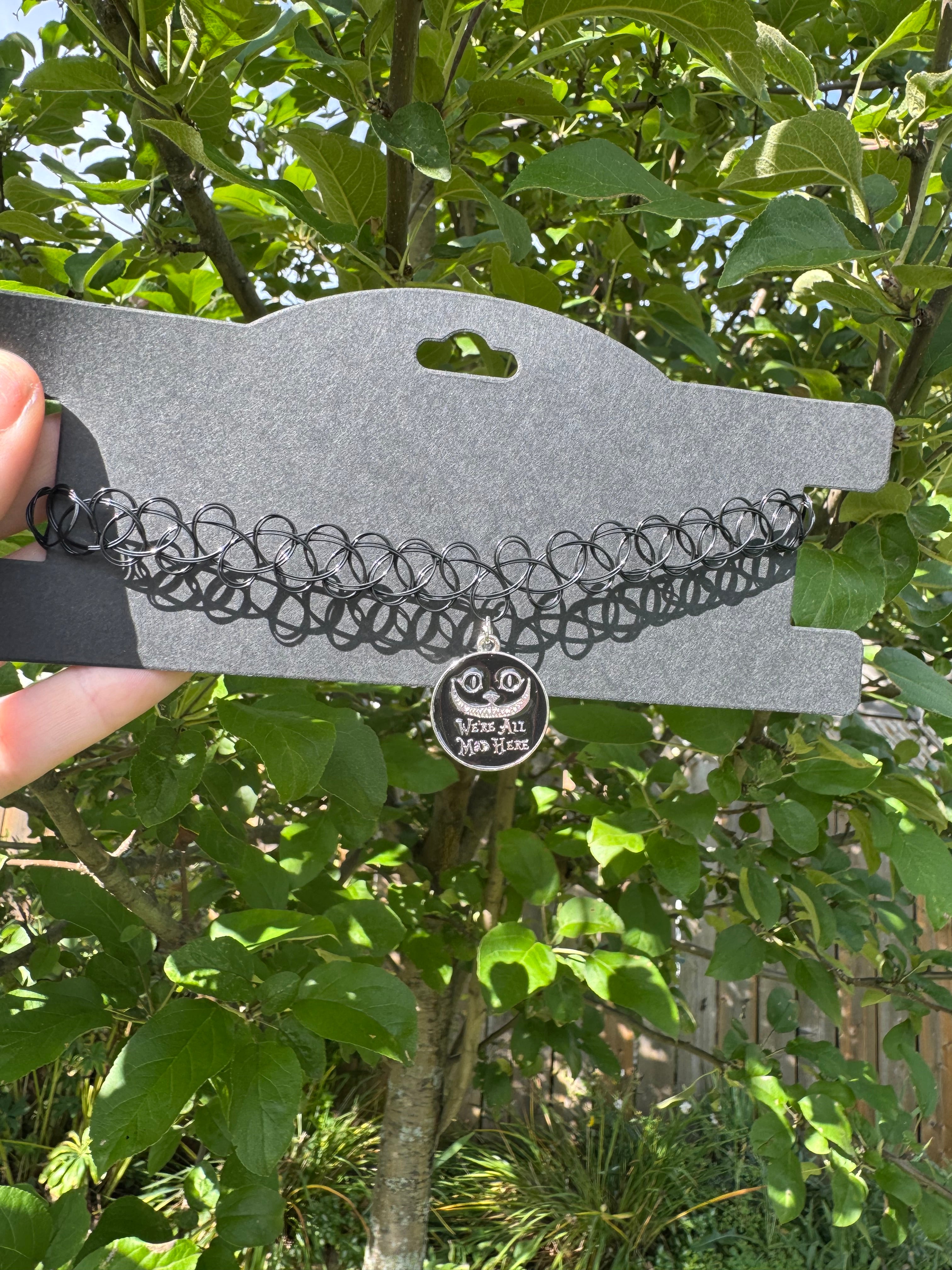 WE’RE ALL MAD HERE CHOKER
