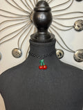 CHERRIES BLACK CHOKER