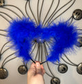 ROYAL BLUE FLUFF EARS