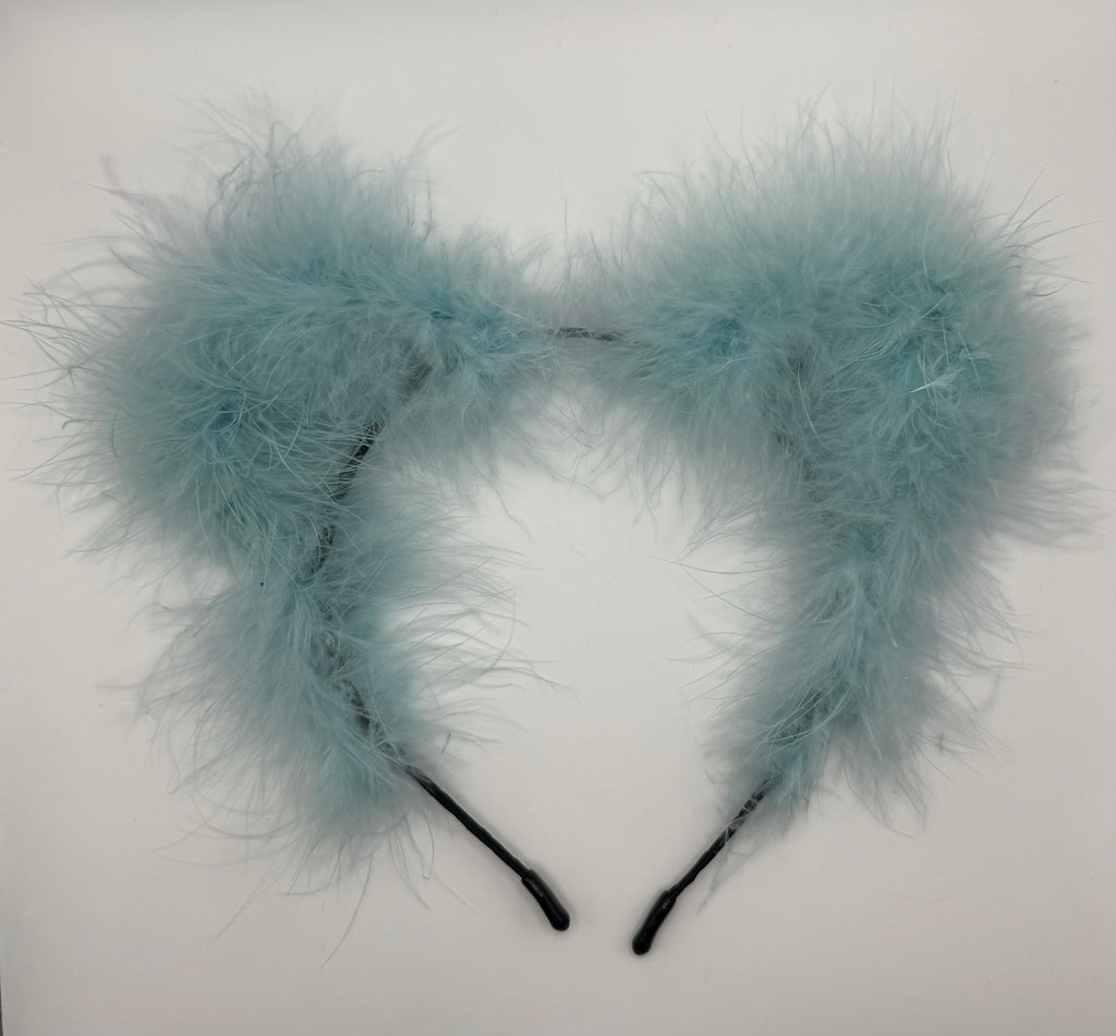BABY BLUE FLUFF EARS