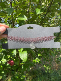 BROWN SPIRAL CHOKER