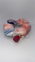 PEACHY CLOUDS POCKET SCHRUNCHIE
