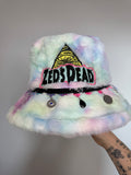 ZEDS DEAD TIE DYE FURRY BUCKET HAT