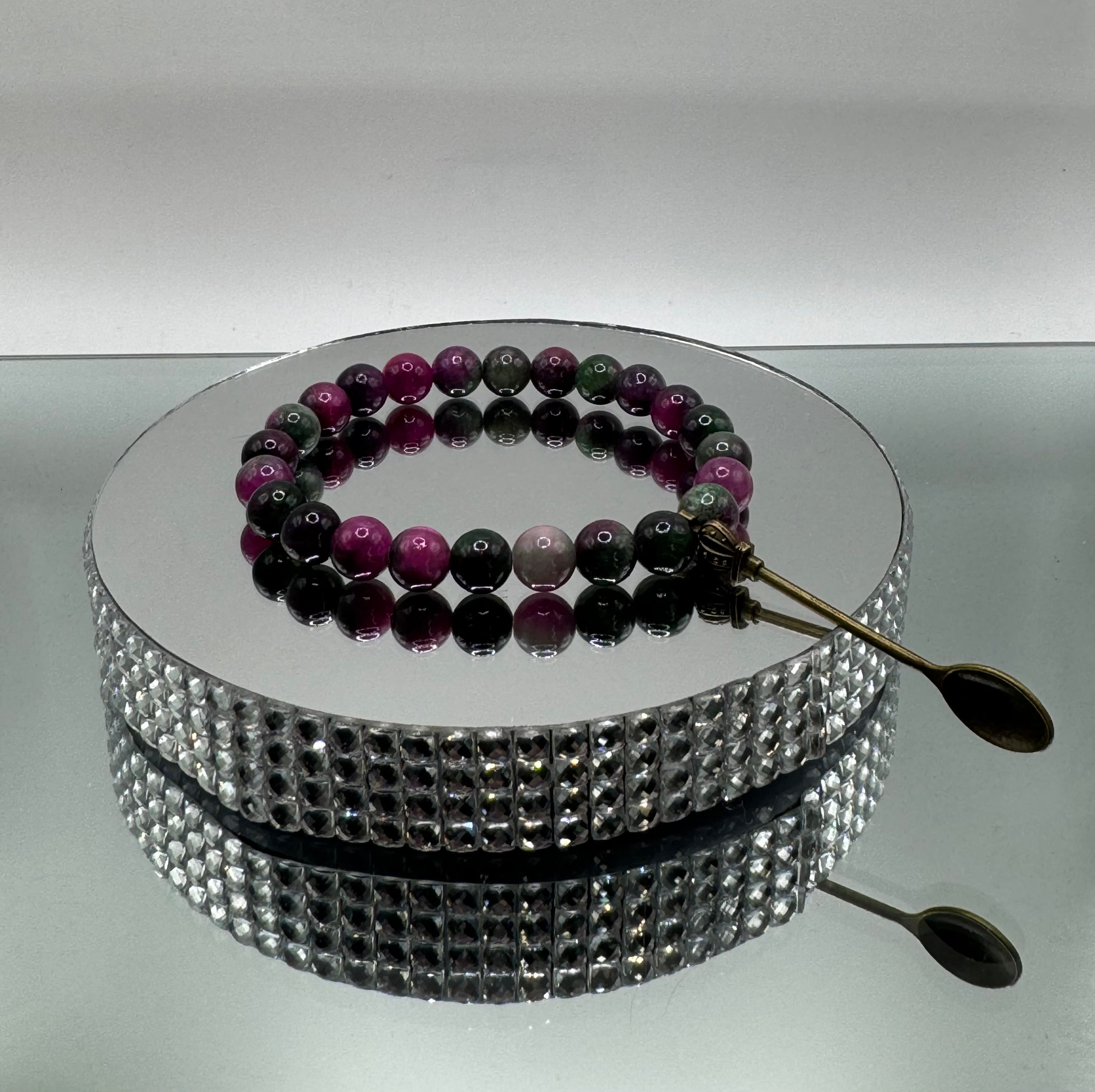 PERSIAN JADES BEAD STONE BRACELET
