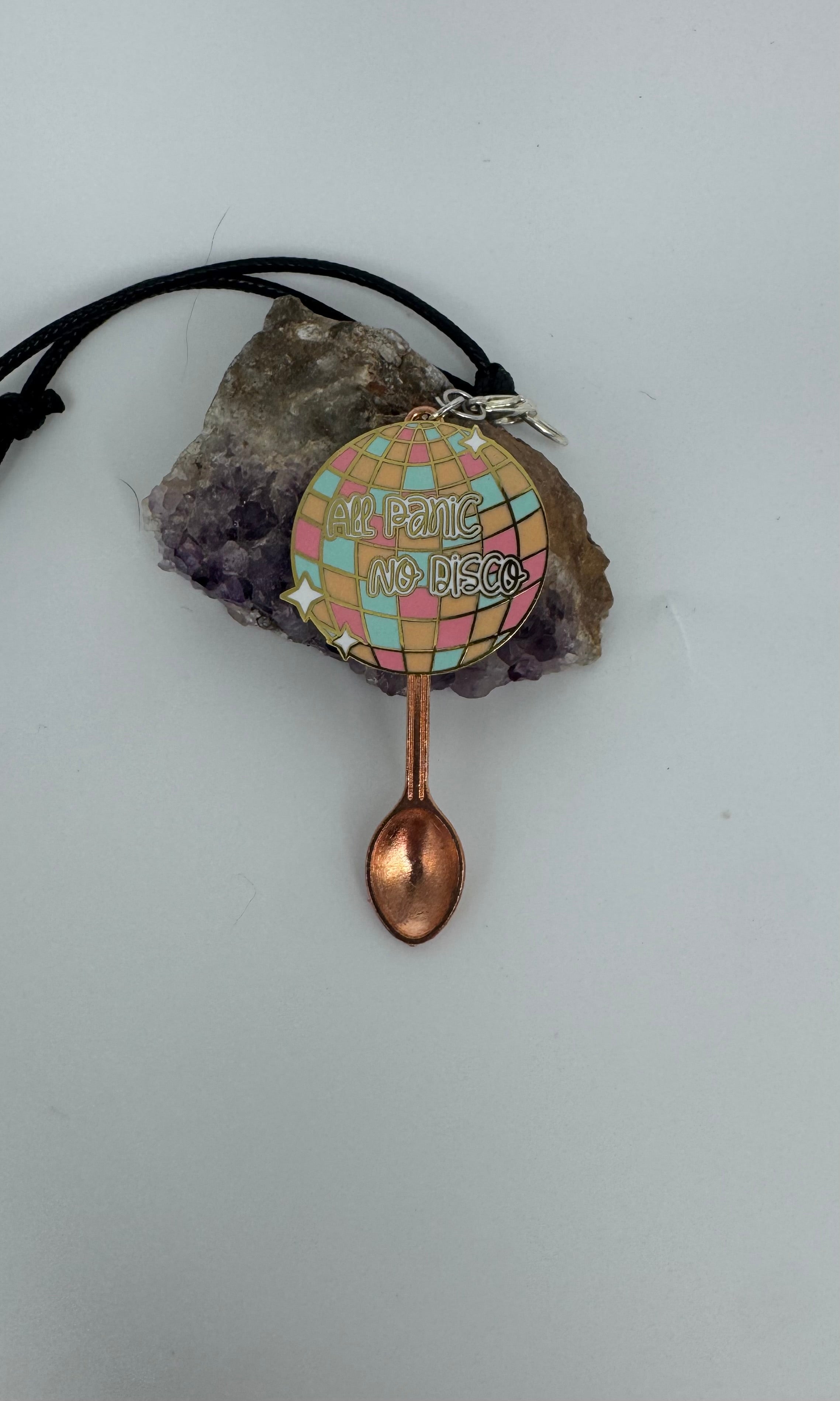ALL PANIC NO DISCO NECKLACE