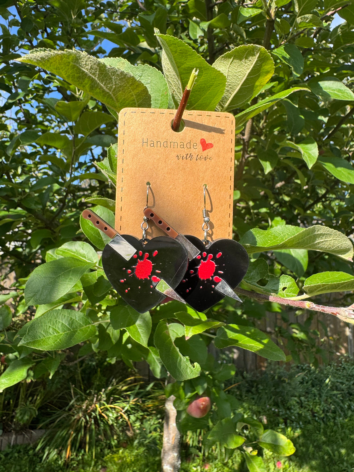 HEART SLASHER EARRINGS