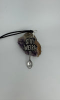 STAY WEIRD NECKLACE