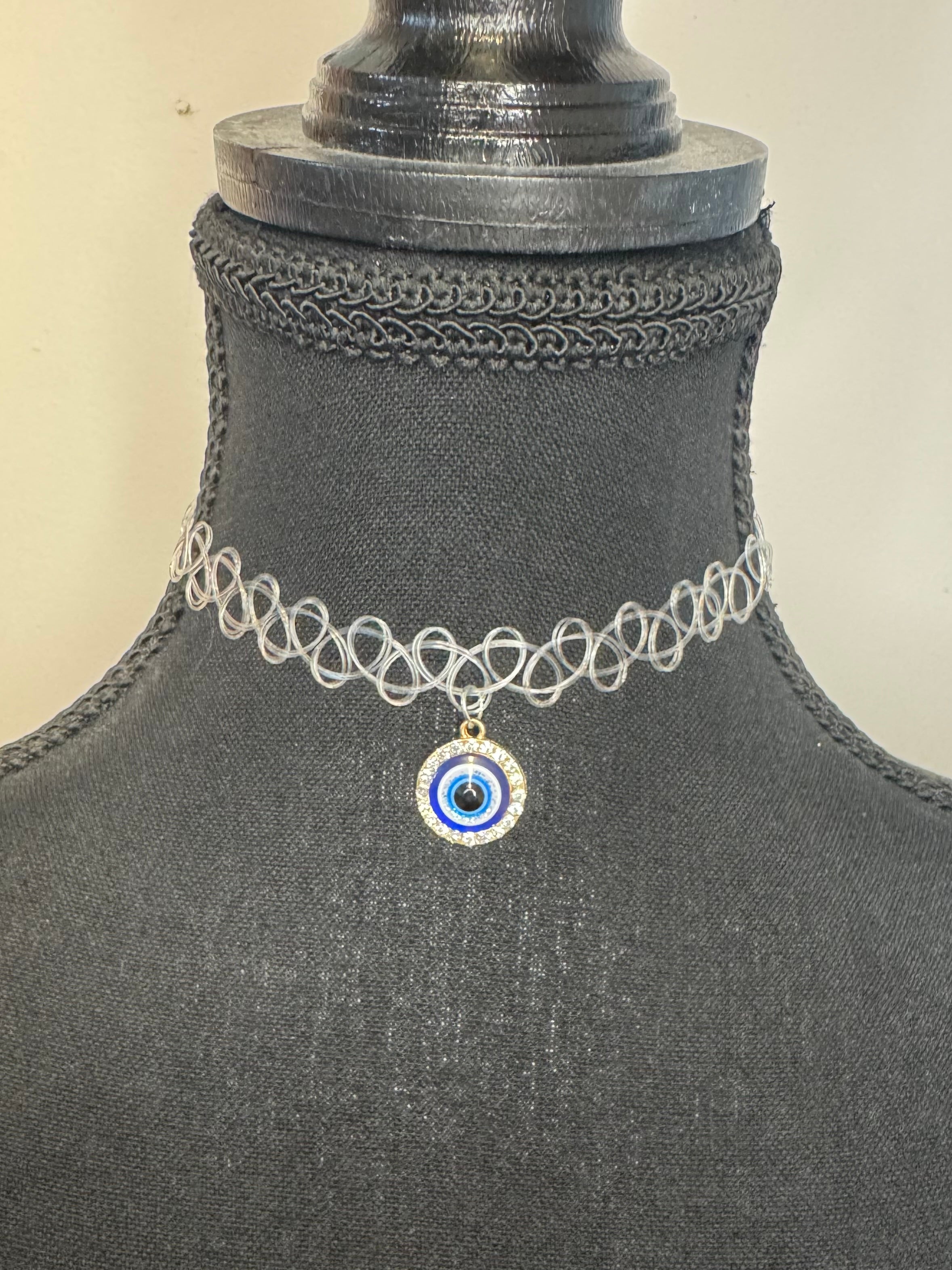 THIRD EYE CLEAR CHOKER