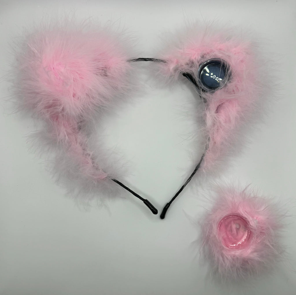 BABY PINK POCKET FLUFF EARS