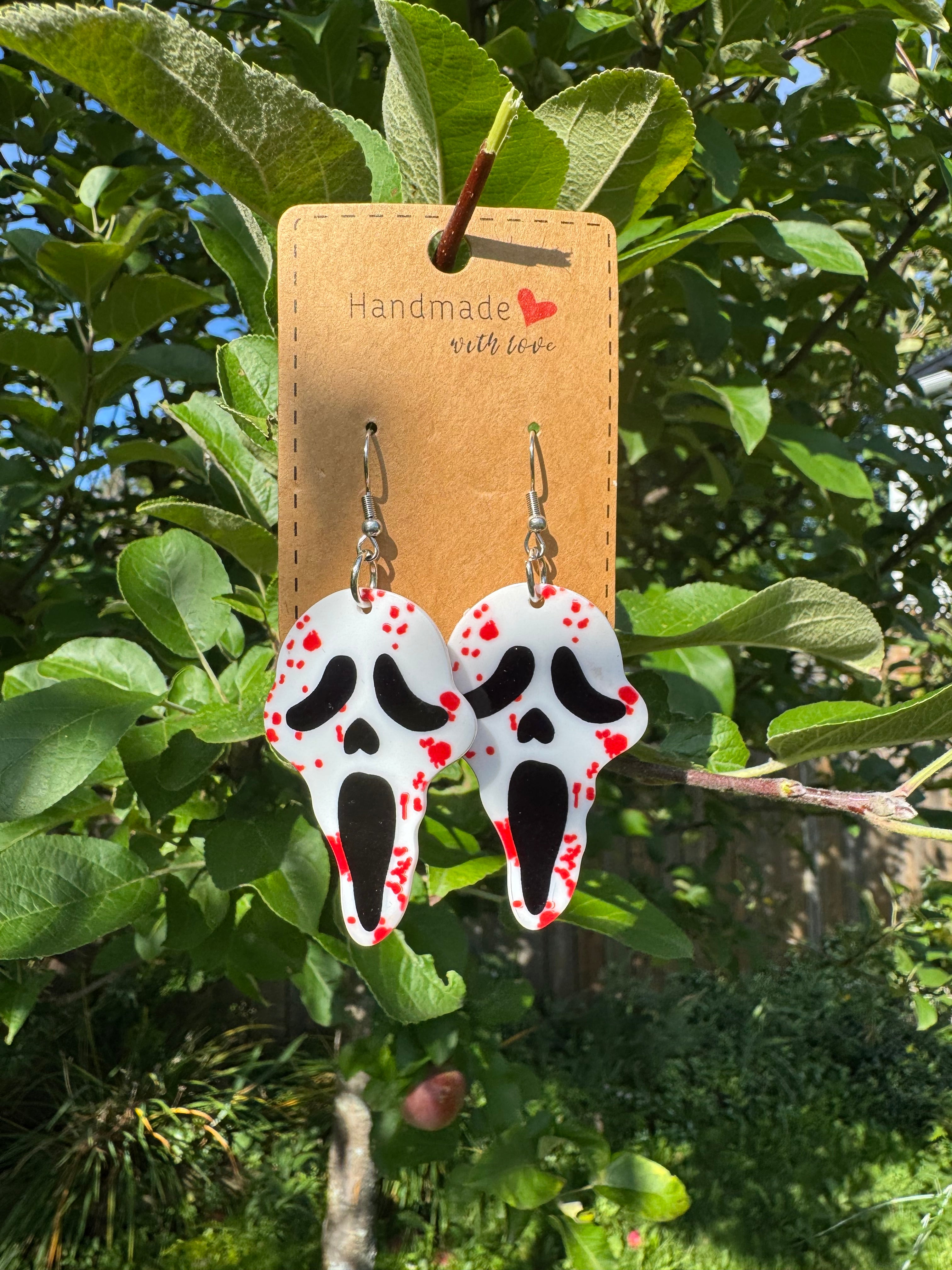 GHOSTFACE EARRINGS