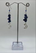 ROYAL BLUE MOON STONE EARRINGS