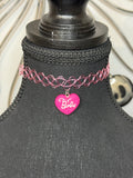 PINK BARBIE INSPIRED CHOKER