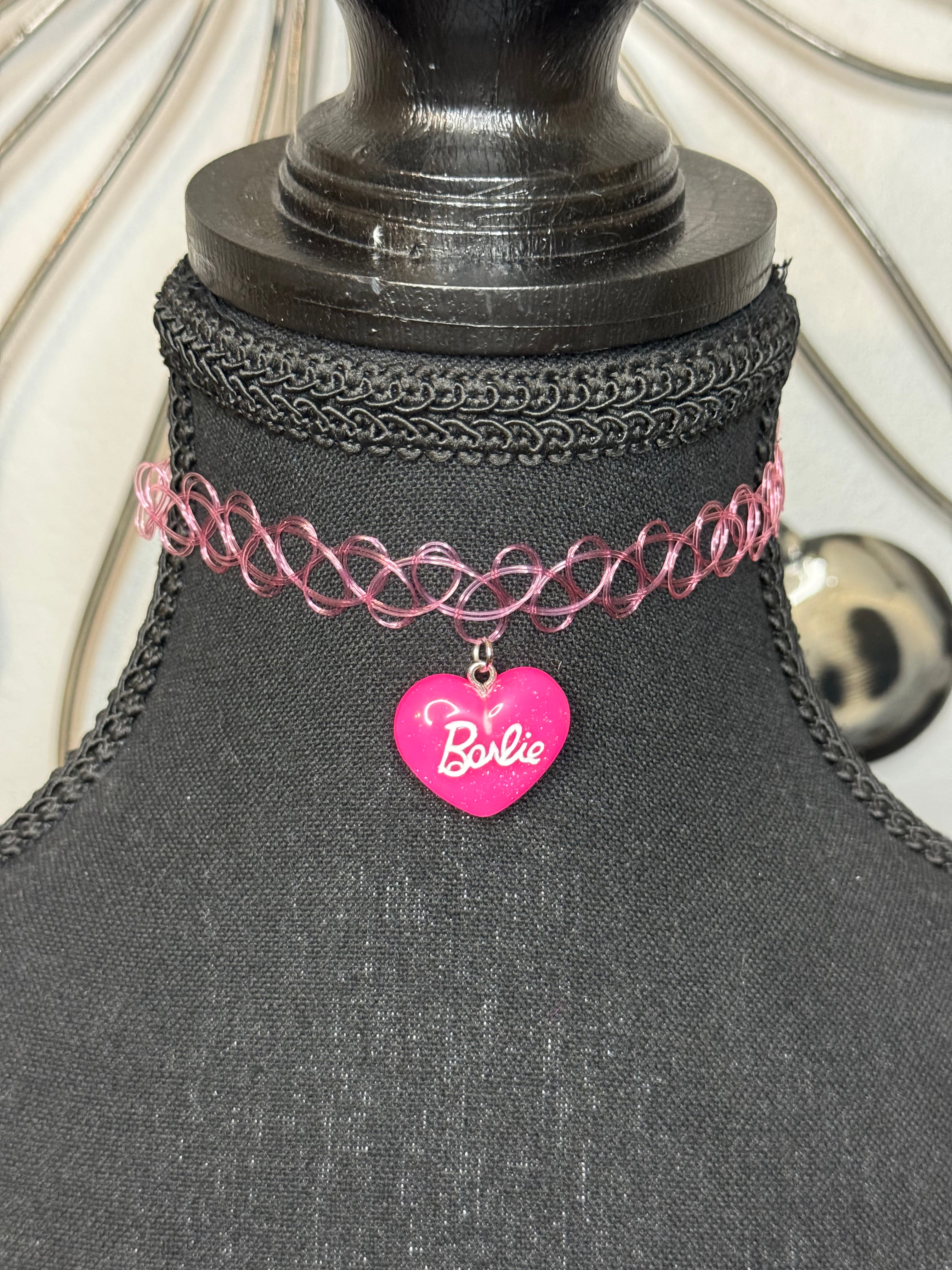 PINK BARBIE INSPIRED CHOKER