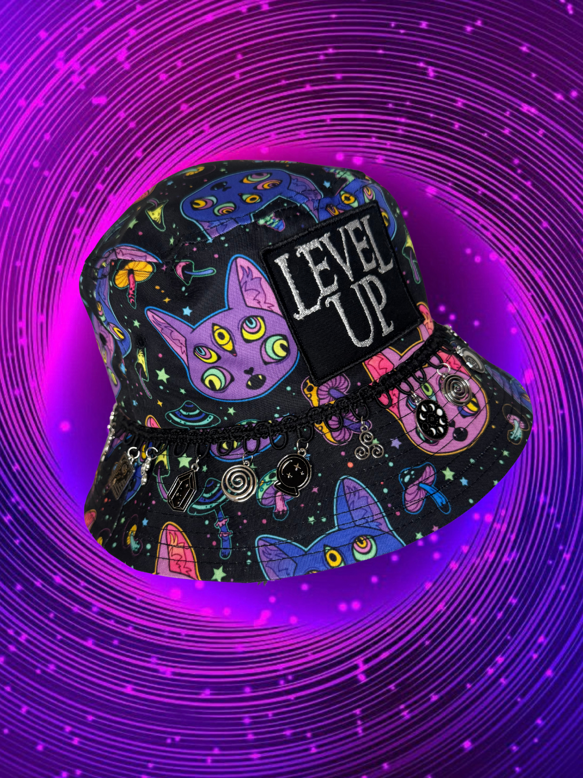 LEVEL UP DJ INSPIRED BUCKET HAT