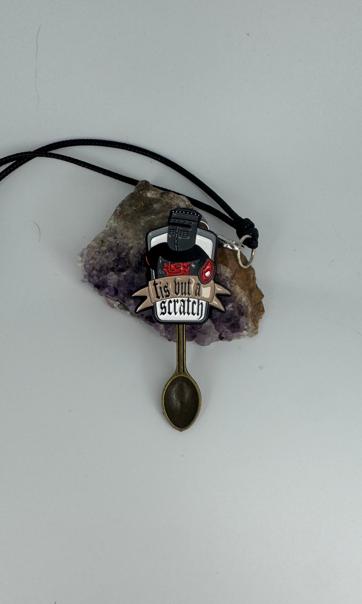 TIS BUT A SCRATCH NECKLACE