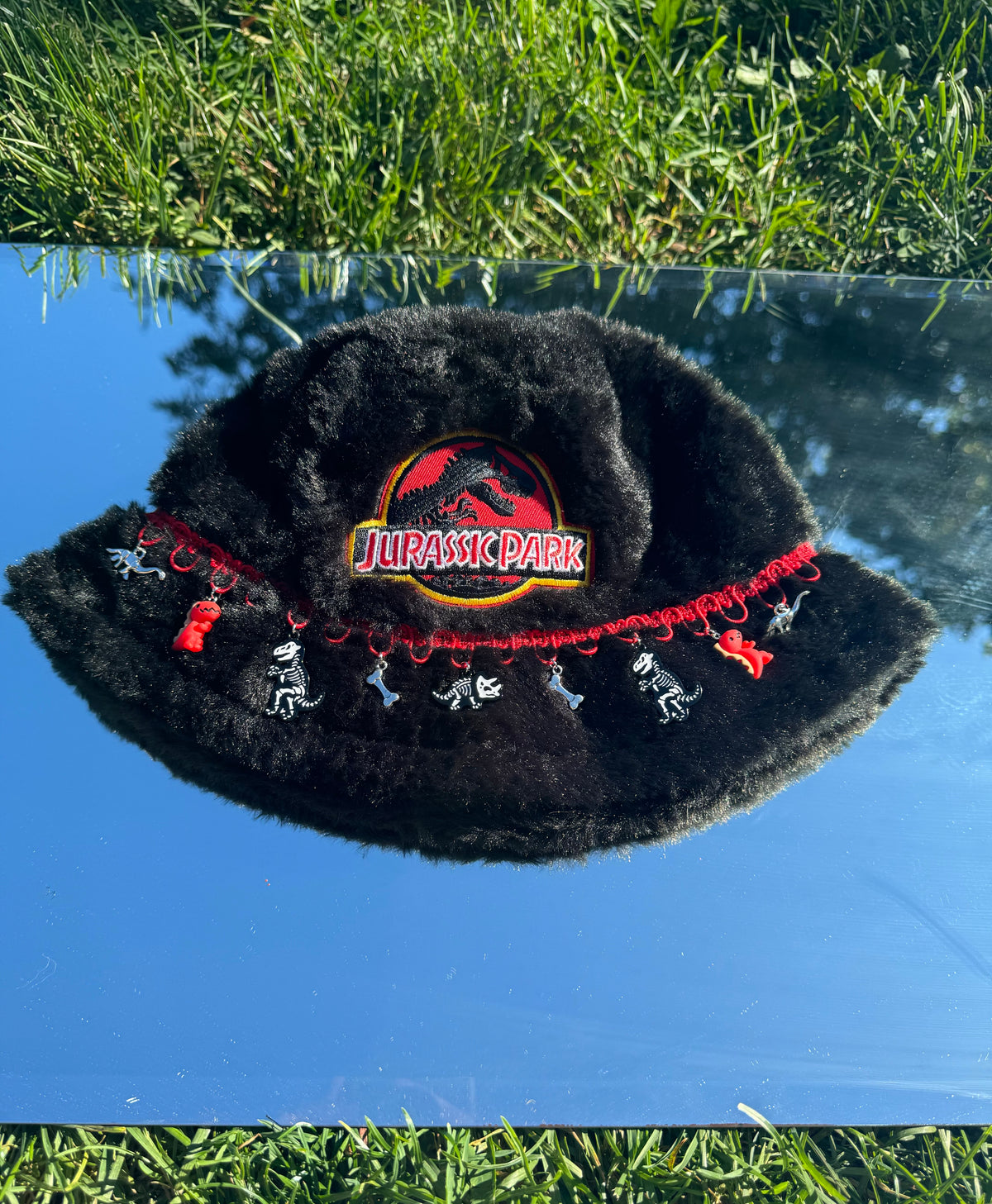JURASSIC PARK INSPIRED FURRY BUCKET HAT