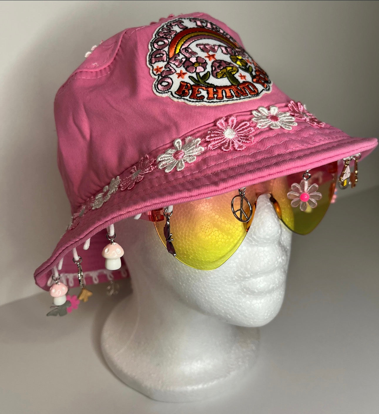 DON’T TRIP OVER WHATS BEHIND YOU BUCKET HAT