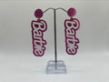 BARBIE INSPIRED EARRINGS
