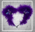 PURPLE BUTTERFLY FLUFF EARS