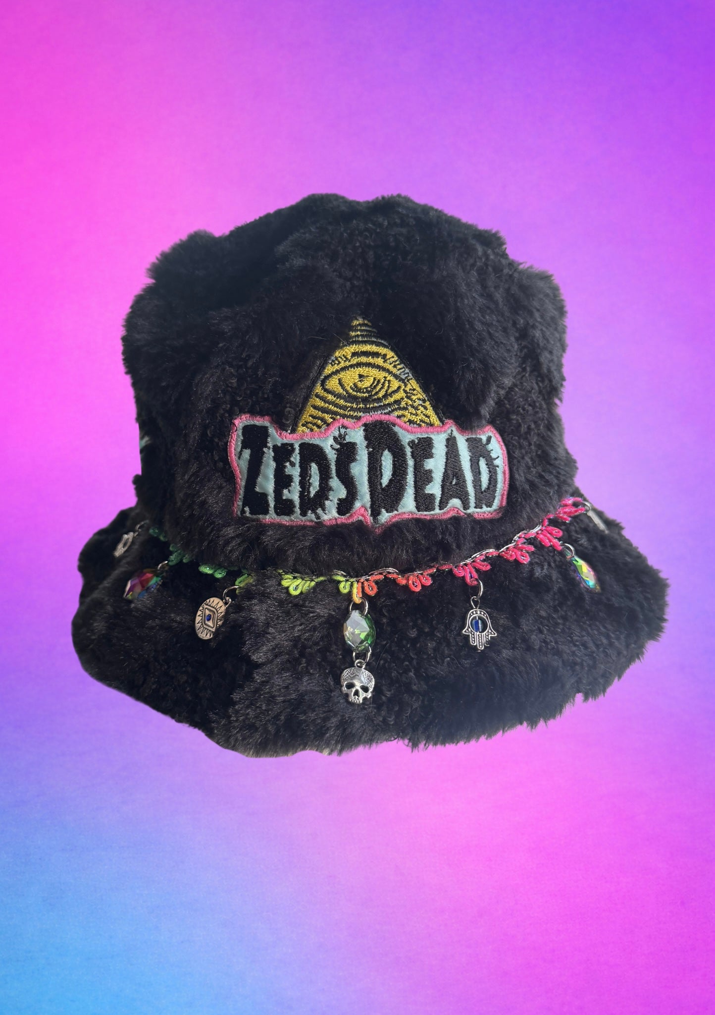 ZEDS DEAD DJ INSPIRED FURRY BUCKET HAT