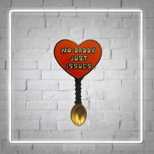 NO DADDY JUST ISSUES NECKLACE