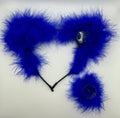 ROYAL BLUE POCKET FLUFF EARS