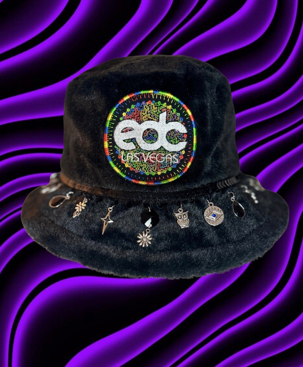 EDC LV INSPIRED FURRY BUCKET HAT