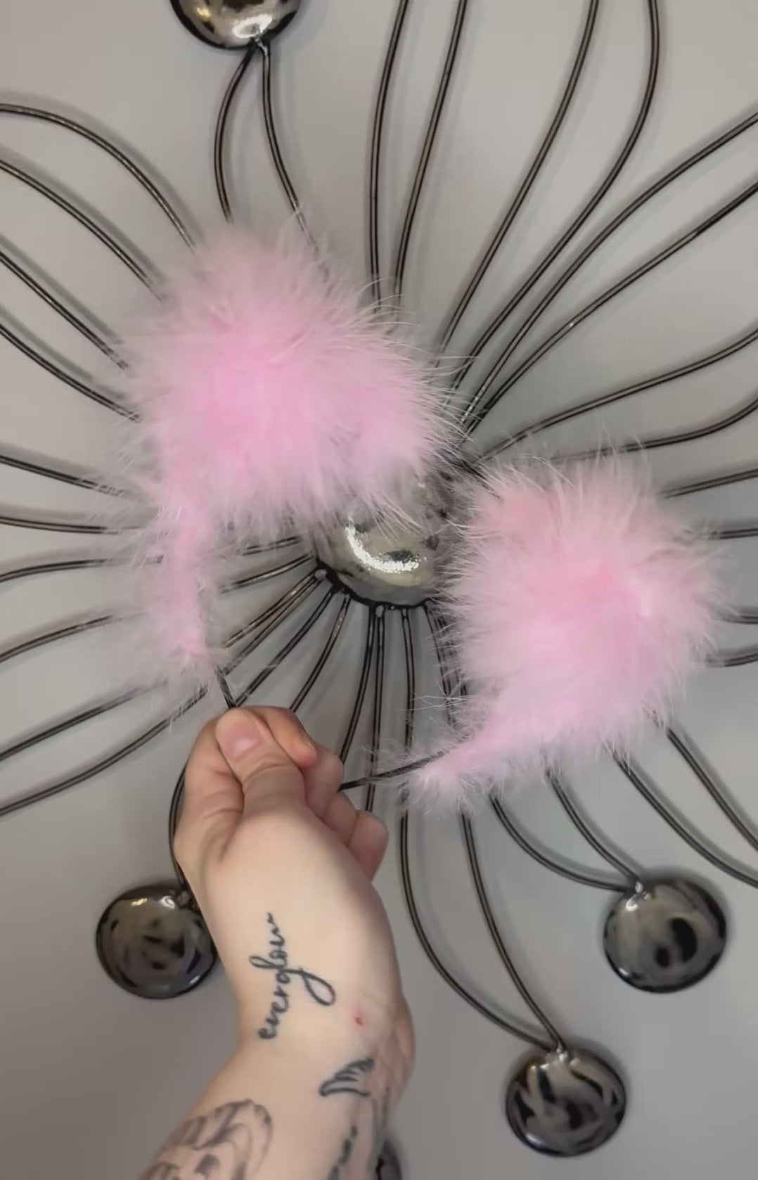 BABY PINK POCKET FLUFF EARS